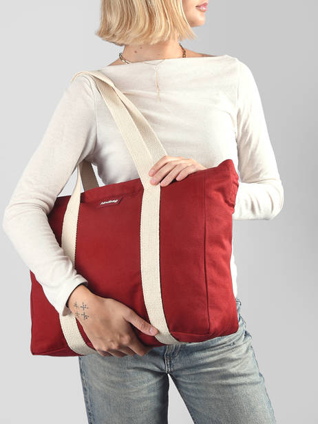Shoulder Bag Cesar Cotton Hindbag Red best seller CESAR other view 1