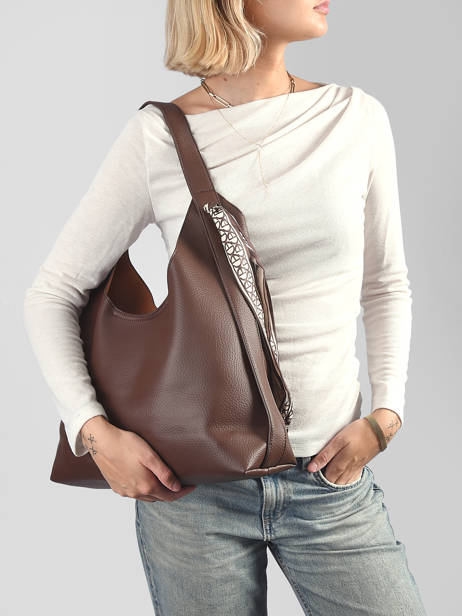 Shoulder Bag New Grained Gallantry Brown new grained R2053 other view 1