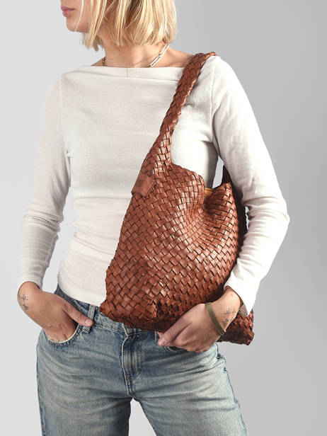 Shoulder Bag Heritage Leather Biba Brown heritage KIL1L other view 1