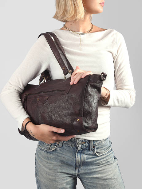 Shoulder Bag Heritage Leather Biba Brown heritage AKA2L other view 1