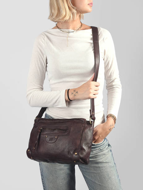 Shoulder Bag Heritage Leather Biba Brown heritage AKA3L other view 1