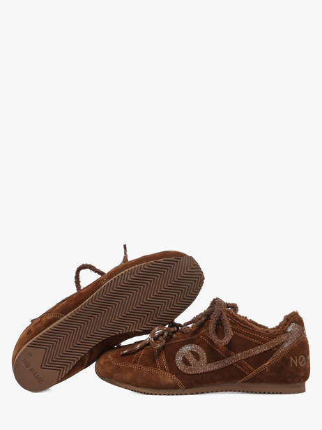 Sneakers In Leather No name Green women TNERSC04 other view 2