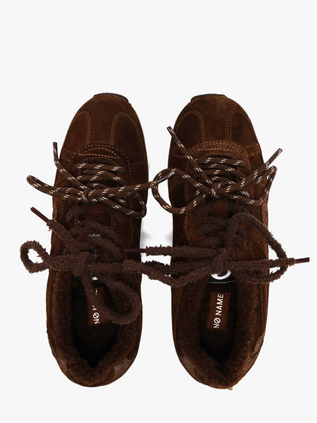 Sneakers In Leather No name Green women TNERSC04 other view 3