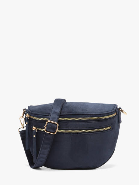 Sac Banane Gallantry Bleu sangle 9