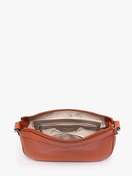 Shoulder Bag Confort Leather Hexagona Orange confort 462348 other view 4