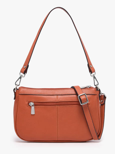 Shoulder Bag Confort Leather Hexagona Orange confort 462348 other view 5
