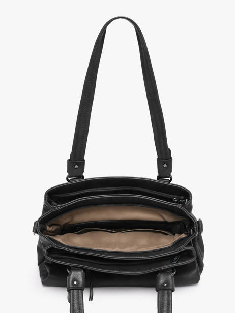 Shoulder Bag Gracieuse Hexagona Black gracieuse 315292 other view 4