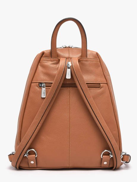 Backpack Leather Hexagona Brown confort 464783 other view 4
