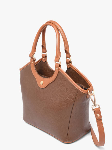 Satchel Ella Hexagona Brown ella 2420281 other view 2