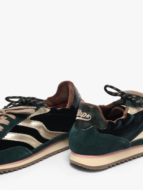 Sneakers Utah En Cuir Mrp star Vert women 23 vue secondaire 2