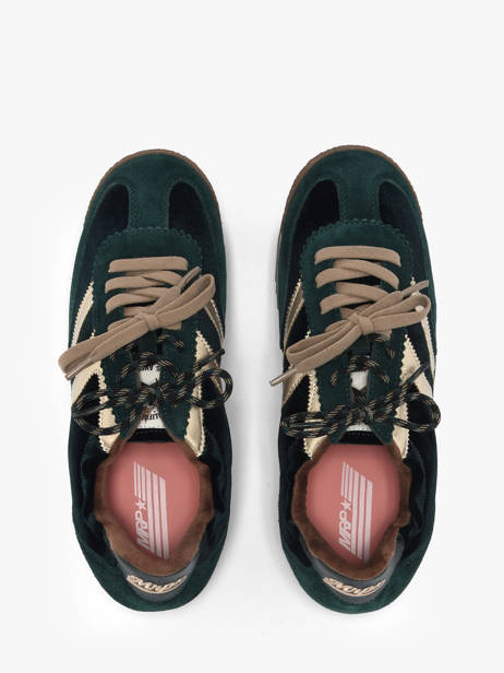 Sneakers Utah En Cuir Mrp star Vert women 23 vue secondaire 3