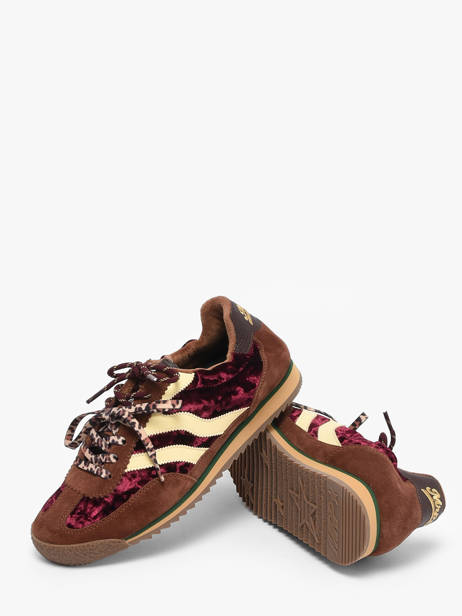 Sneakers Utah En Cuir Mrp star Rouge women 10 vue secondaire 2