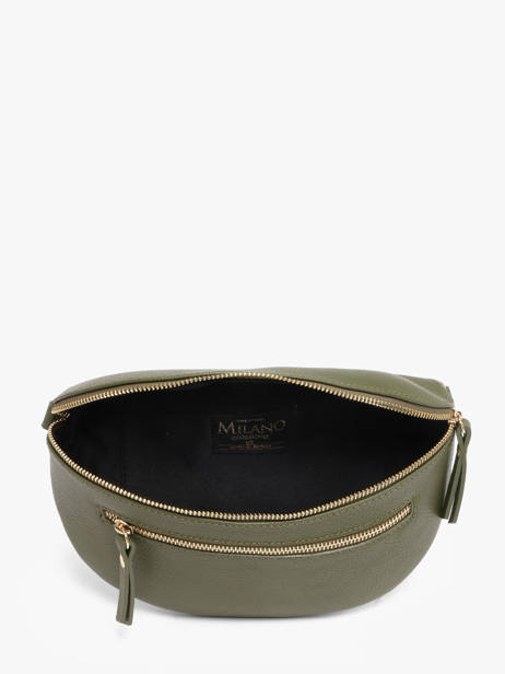 Belt Bag Leather Milano Green caviar CA23111O other view 3