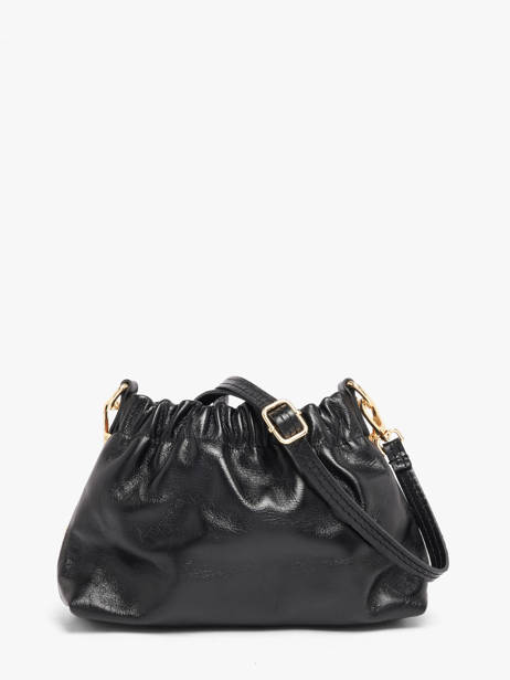 Shoulder Bag Shiny Sauvage Leather Milano Black shiny sauvage SS26062 other view 4