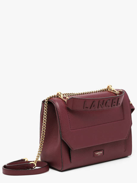 Top Handle M Ninon Leather Lancel Violet ninon A09222 other view 2