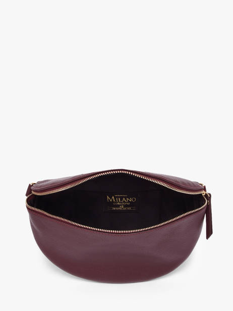 Belt Bag Leather Milano Red caviar CA21123O other view 3