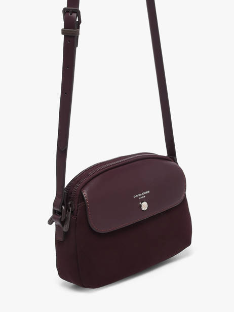 Sac Bandoulière Essentiel David jones Violet essentiel CM8699 vue secondaire 1