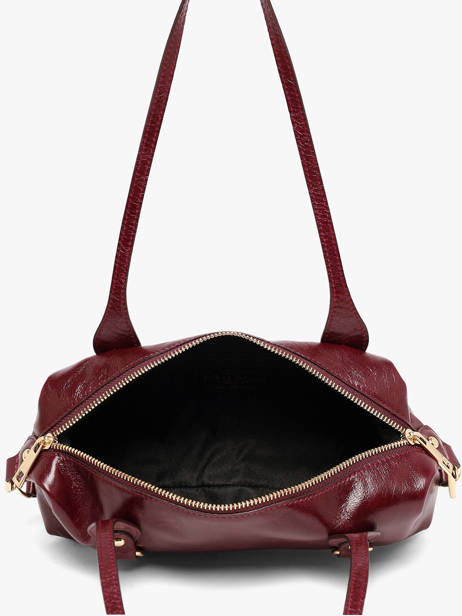 Sac Porté épaule Shiny Sauvage Cuir Milano Rouge shiny sauvage SS26065 vue secondaire 2