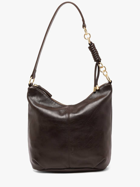 Sac Porté épaule Vintage Cuir Nat et nin Marron vintage SORA