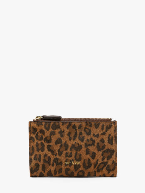 Wallet Vintage Leather Nat et nin Brown vintage SANDY