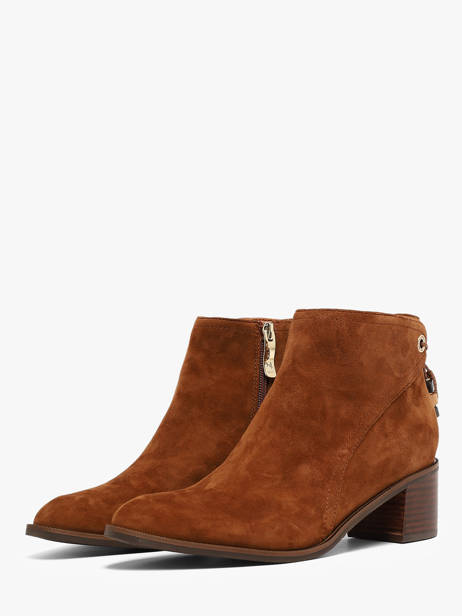 Heeled Boots In Leather Mam'zelle Brown accessoires CSIUY55 other view 1