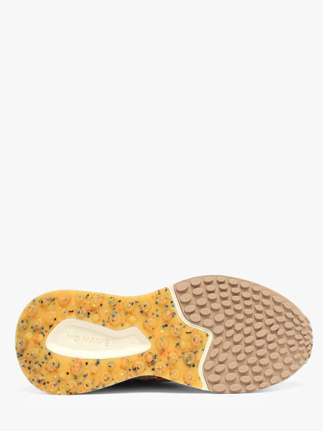Sneakers Plateforme En Cuir No name Beige women NNVESL04 vue secondaire 4
