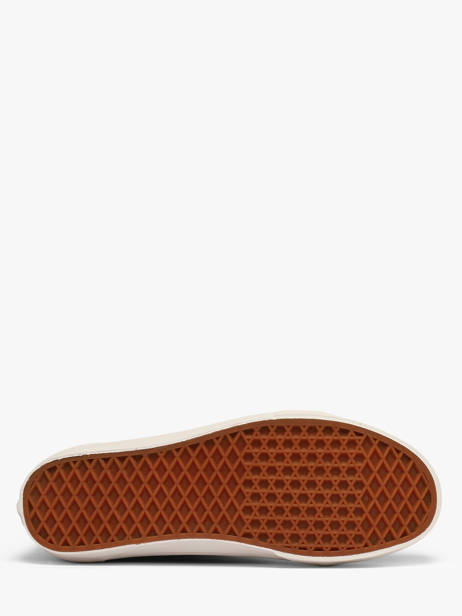 Sneakers En Cuir Vans Rouge men D7Z4QU1 vue secondaire 4