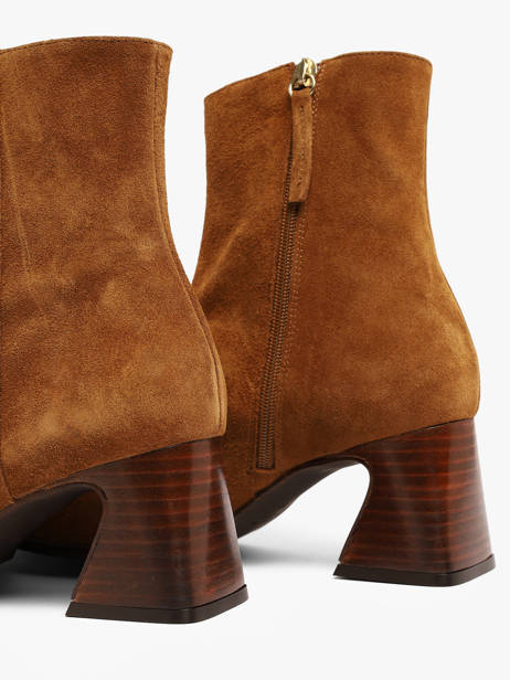 Heeled Boots In Leather Angel alarcon Brown accessoires 507O other view 2
