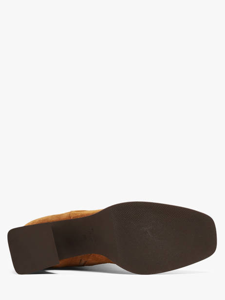 Heeled Boots In Leather Angel alarcon Brown accessoires 507O other view 4