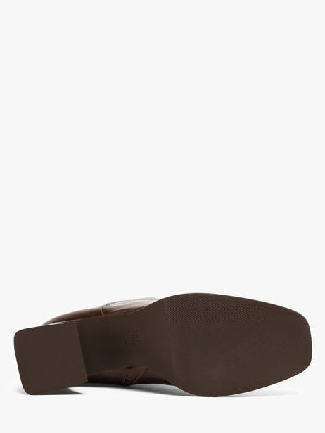 Heeled Boots In Leather Angel alarcon Brown accessoires 507N other view 4