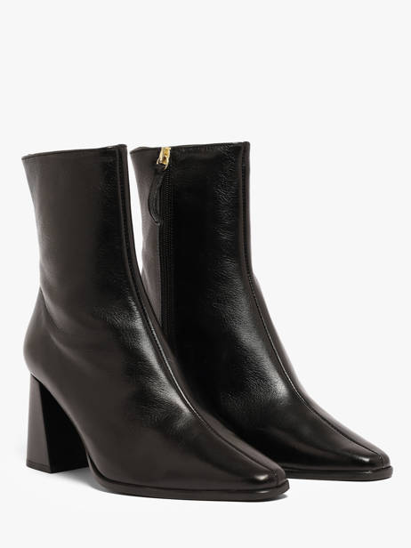 Heeled Boots In Leather Angel alarcon Black accessoires 492A other view 1