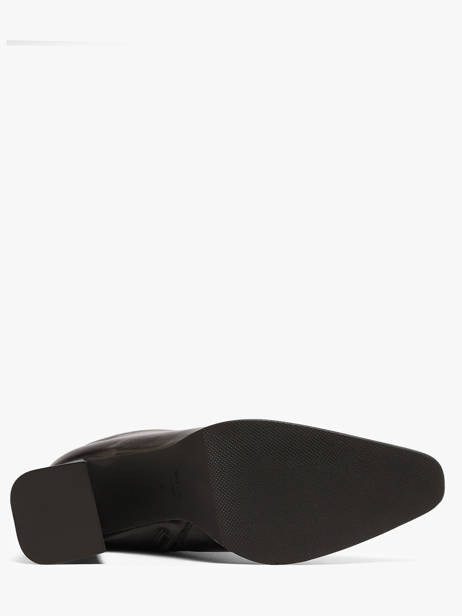 Heeled Boots In Leather Angel alarcon Black accessoires 492A other view 4