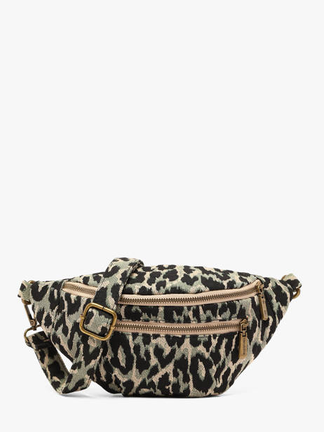 Belt Bag Mandoline Green leopard 6244