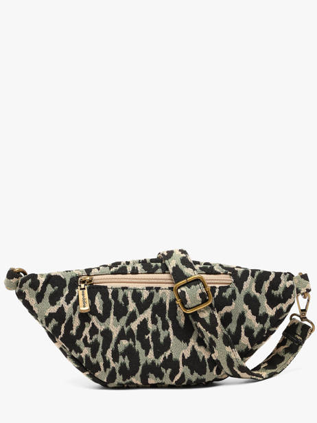 Belt Bag Mandoline Green leopard 6244 other view 2