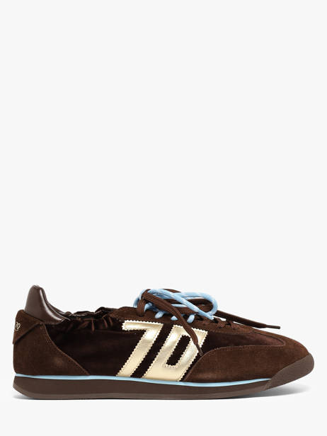 Sneakers Rocket En Cuir Back 70 Marron women 62