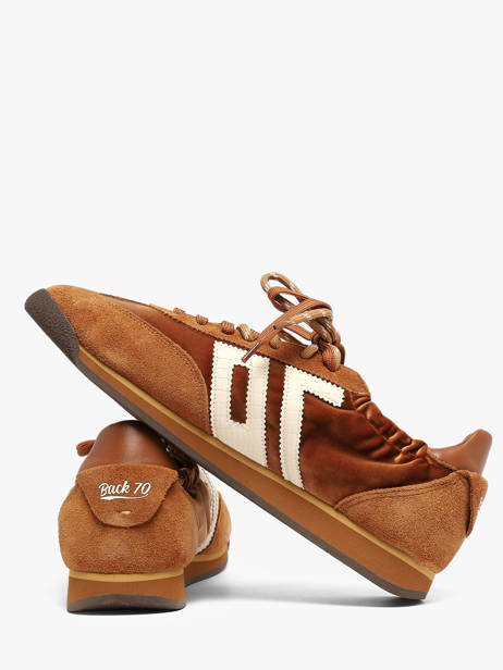 Sneakers Rocket En Cuir Back 70 Marron women 65 vue secondaire 2