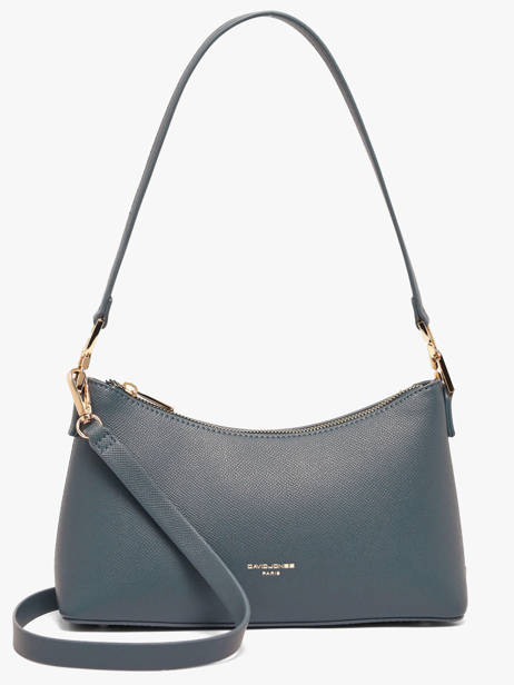 Shoulder Bag Saffiano David jones Blue saffiano A
