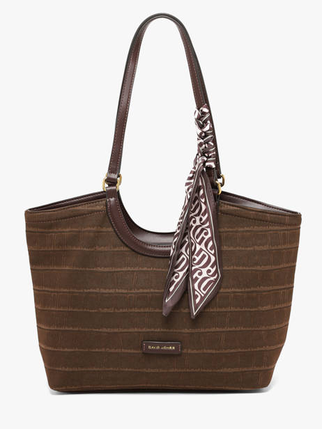 Shoulder Bag Croco Chic David jones Brown croco chic CM8681