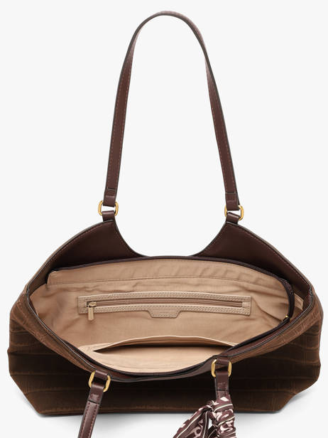 Shoulder Bag Croco Chic David jones Brown croco chic CM8681 other view 2