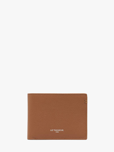 Portefeuille Lucien En Cuir Grainé Le tanneur Marron lucien graine THGR3303