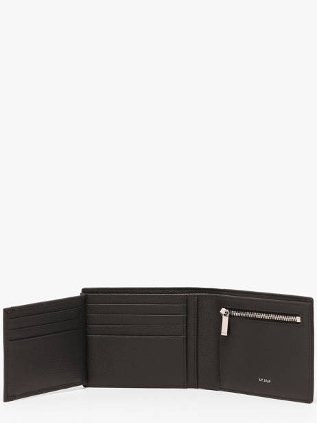 Portefeuille Lucien En Cuir Grainé Le tanneur Noir lucien graine THGR3314 vue secondaire 2