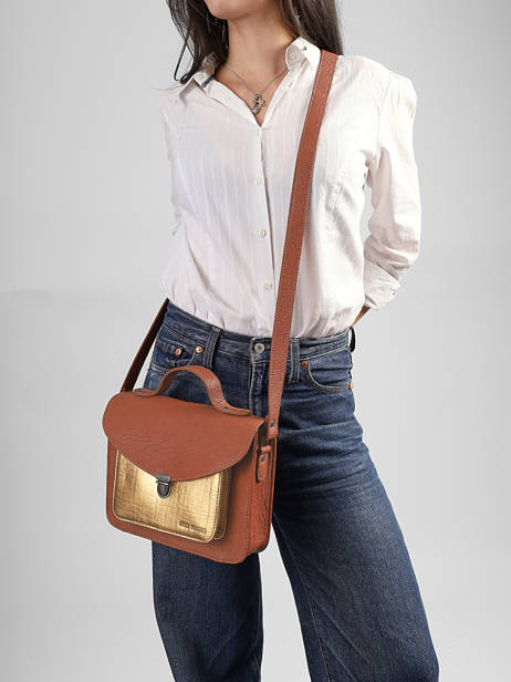 Shoulder Bag Dore Leather Paul marius Brown dore GEORGDOR other view 1