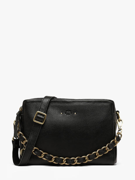 Shoulder Bag Vintage Leather Mila louise Black vintage 23673LC1