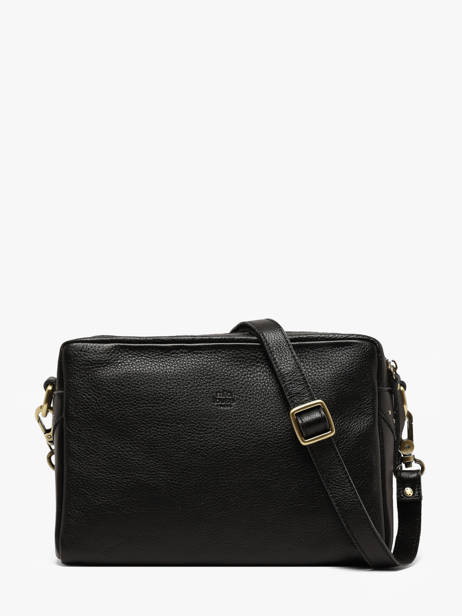 Shoulder Bag Vintage Leather Mila louise Black vintage 23673LC1 other view 3