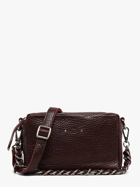 Shoulder Bag Vintage Leather Mila louise Red vintage 23673E1