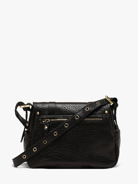 Shoulder Bag Vintage Leather Mila louise Black vintage 3917E1 other view 3