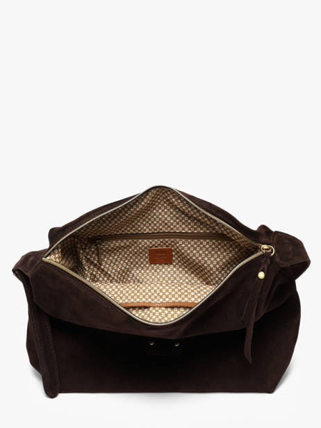 Shoulder Bag Vintage Leather Mila louise Brown vintage 23067V other view 2