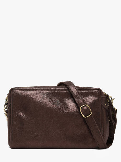 Crossbody Bag Vintage Leather Mila louise Brown vintage 23673X other view 3