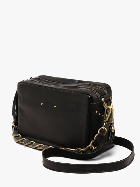Shoulder Bag Vintage Leather Mila louise Black vintage 23673C1 other view 2