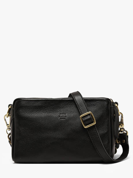 Shoulder Bag Vintage Leather Mila louise Black vintage 23673C1 other view 4